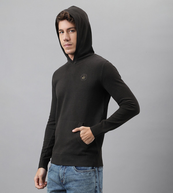 Beverly Hills Polo Club  Hoodies - Black Hoodies