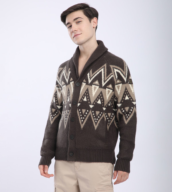 Beverly Hills Polo Club  Sweaters & Cardigans - Brown Cardigans