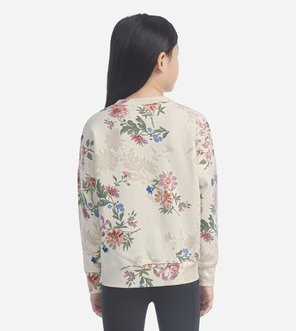 Abercrombie & Fitch  Winterwear & Outerwear - Ivory Sweatshirts