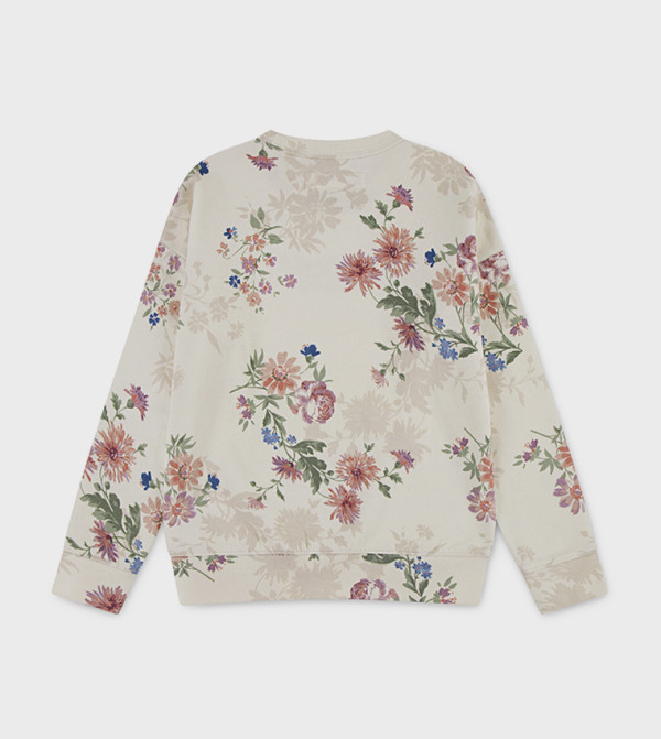 Abercrombie & Fitch  Winterwear & Outerwear - Ivory Sweatshirts