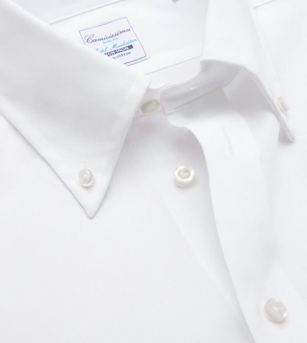 CAMICISSIMA  Formal Shirts - White Long Sleeves