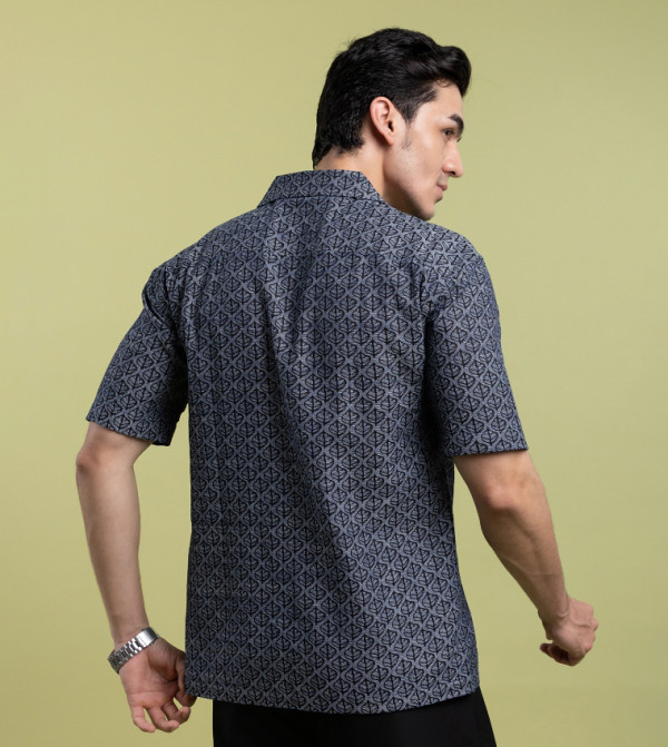 مانريزم مانريزم - رمادي Short Sleeves