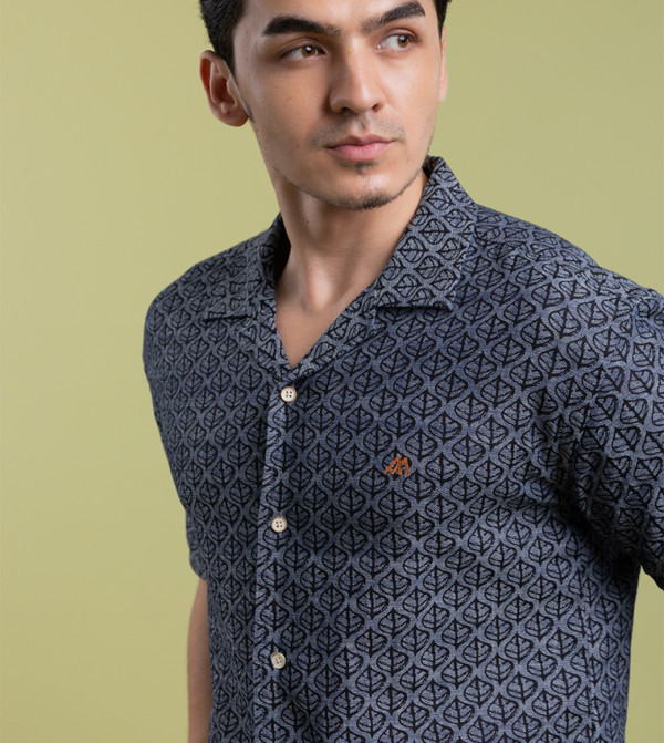 مانريزم مانريزم - رمادي Short Sleeves