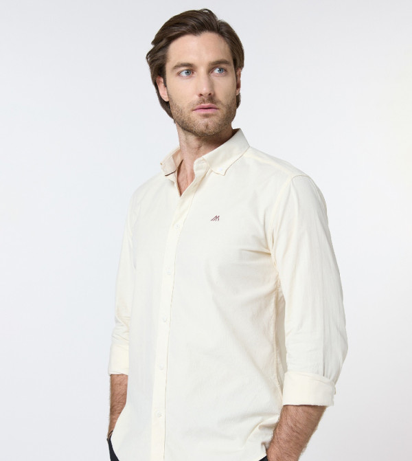 مانريزم مانريزم - بيج Long Sleeves