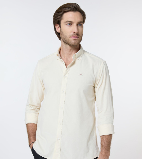 مانريزم مانريزم - بيج Long Sleeves