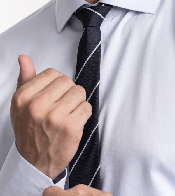 مانريزم  أكمام طويلة  - أبيض Long Sleeves