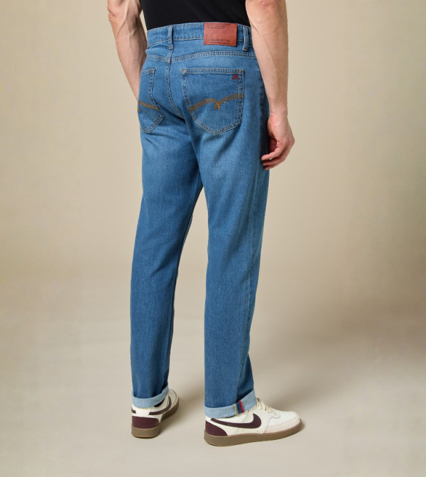 MANNERISM Mannerism - Blue Straight Jeans