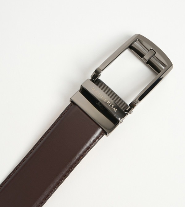 MANNERISM  Belts - Brown Leather Belts