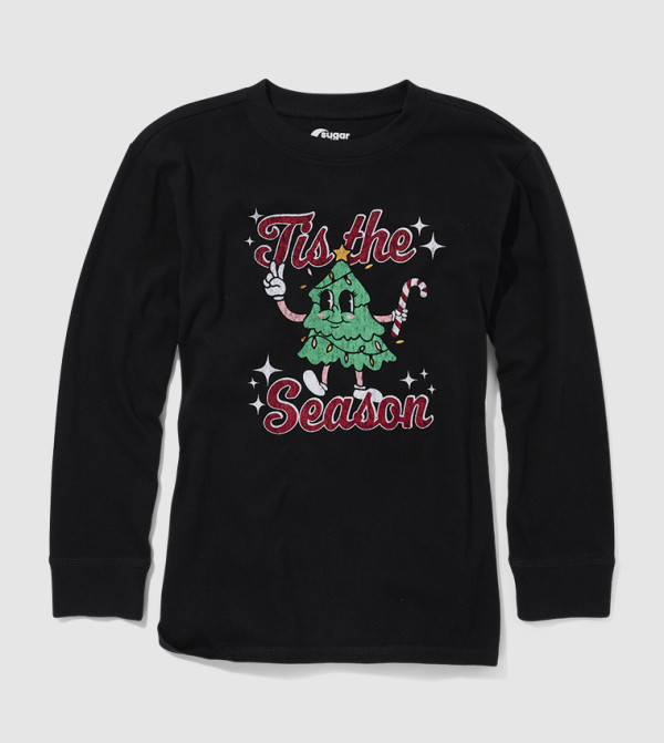 شوغر آند جيد built-for-play-k - أسود T-shirts