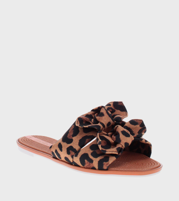 Moleca Moleca - Brown Flat Sandals