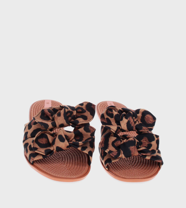 Moleca Moleca - Brown Flat Sandals