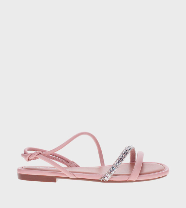 Moleca Moleca - Pink Flat Sandals