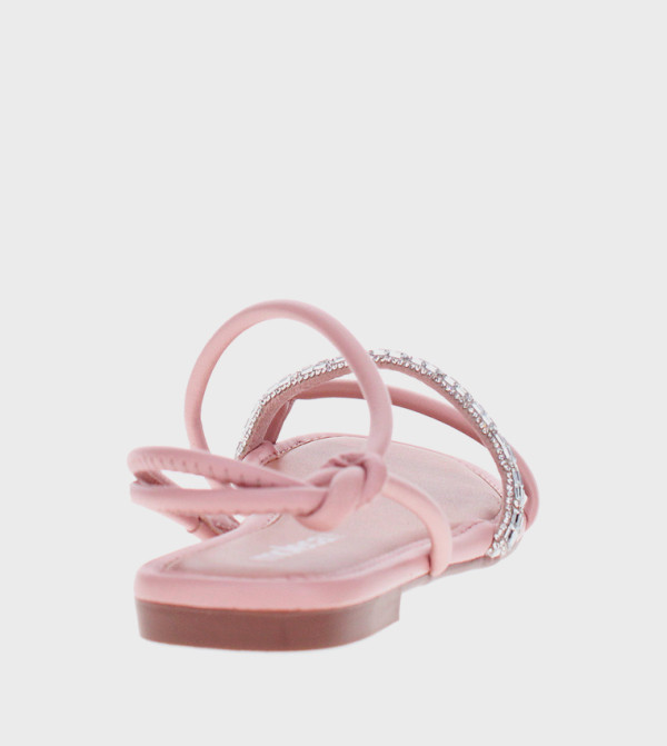Moleca Moleca - Pink Flat Sandals