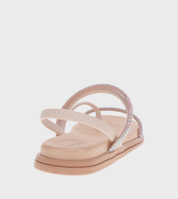 Beira Rio Beira Rio - Cream Flat Sandals