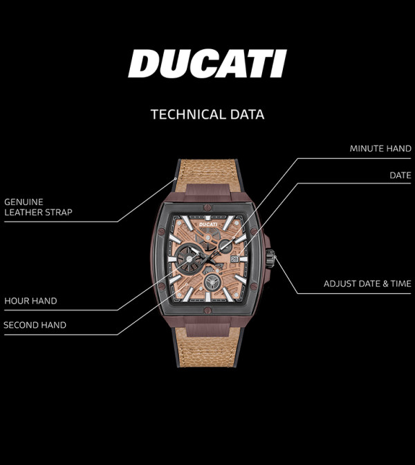 Ducati  Watches - Brown Analog Watches