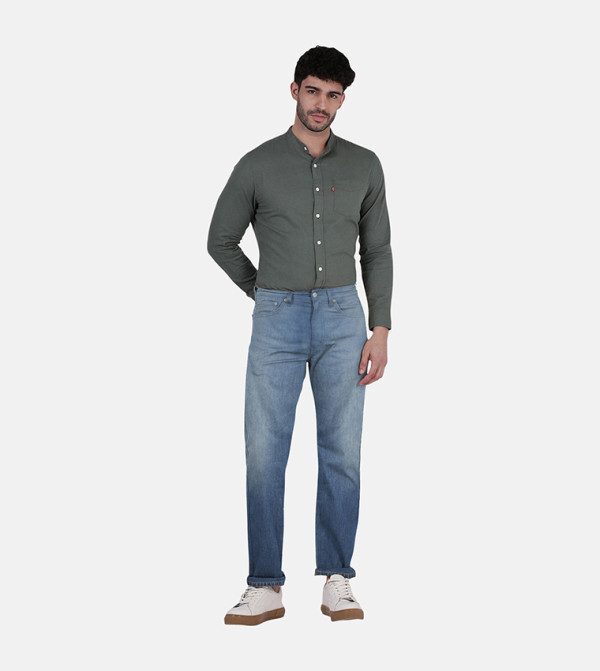 ليفايز ليفايز - أزرق Straight Jeans