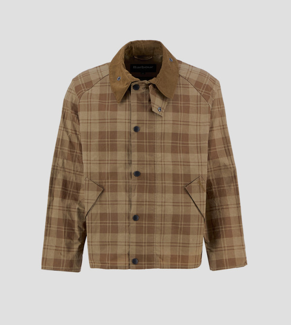 Barbour  heritage-tartan - Brown Casual Jackets
