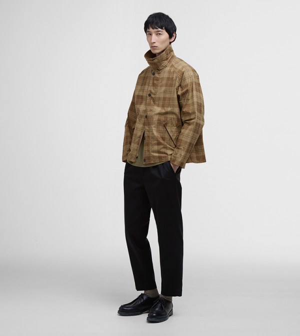 Barbour  heritage-tartan - Brown Casual Jackets