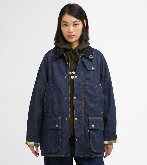 باربور باربور - أزرق جاكيتات دنيم