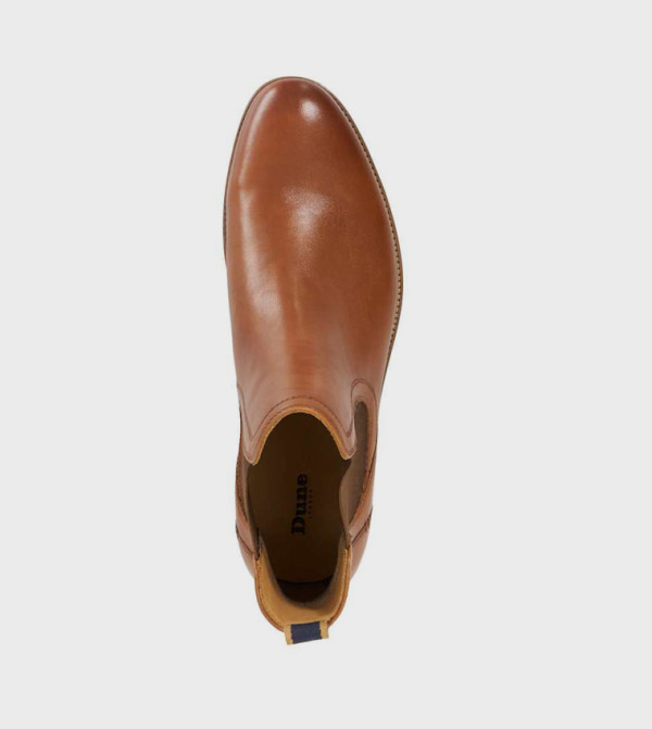 Dune London  Boots - Tan Chelsea Boots