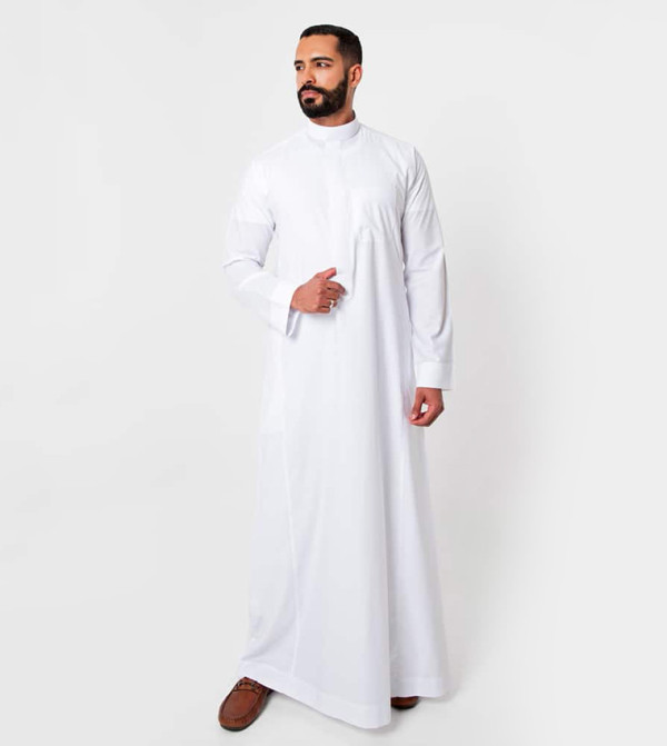AlShiaka  Clothing - White Kandura