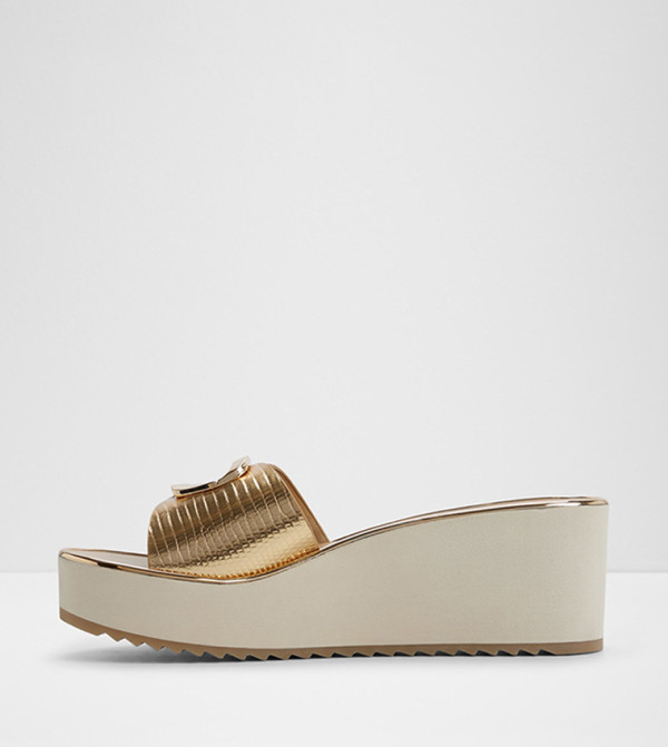 ألدو  pre-aldo-second-launch - ذهبي أحذية كعب سميك