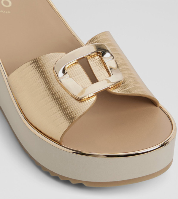 ألدو  pre-aldo-second-launch - ذهبي أحذية كعب سميك