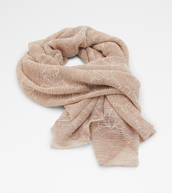 Aldo Accessories  Scarves - Beige Knitted Scarves