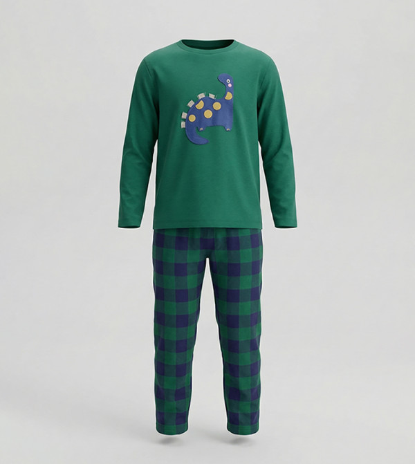 BABIES & MORE Sleepwear - Green Pyjama Set