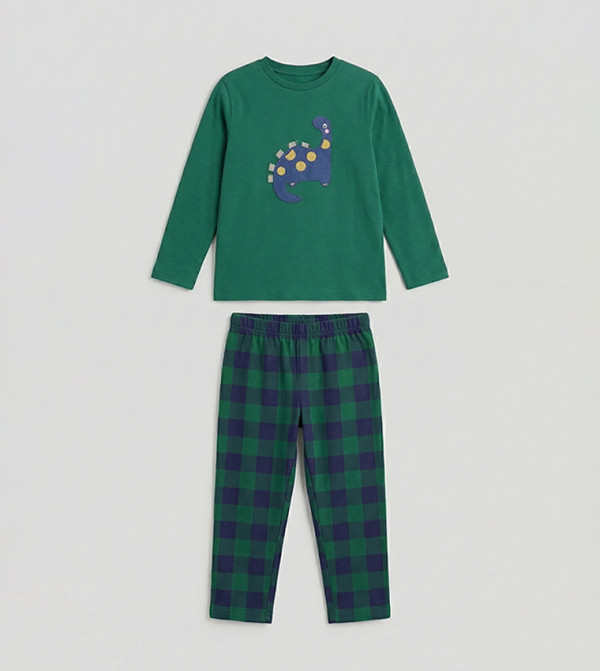BABIES & MORE Sleepwear - Green Pyjama Set