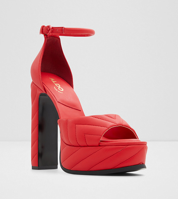 Aldo Platform Footwear - Red Heeled Sandals