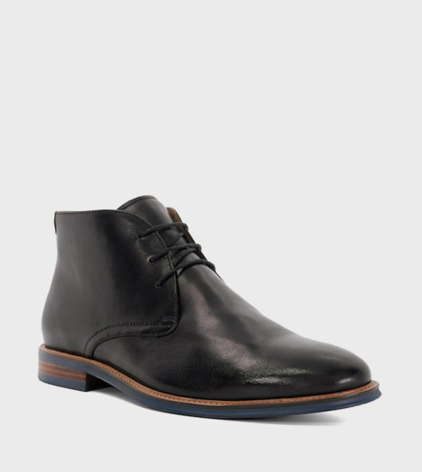 ديون لندن  بوت برباط - أسود Lace up Boots