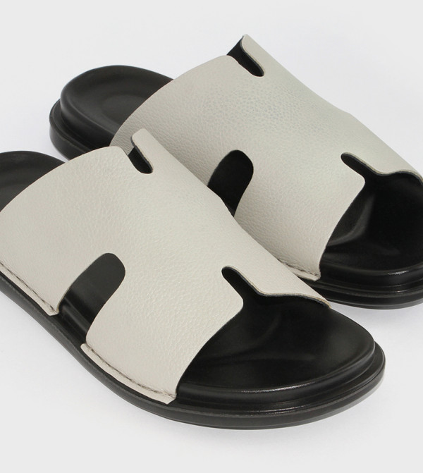 GEOOMNII  Sandals - Grey Casual Sandals