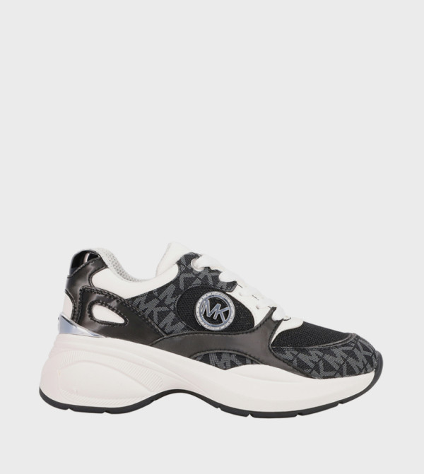 مايكل كورس  - أسود أحذية برقبة منخفضة 