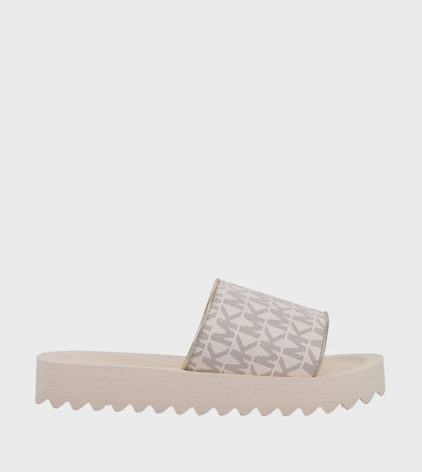 Michael Kors Michael Kors - Beige Slides