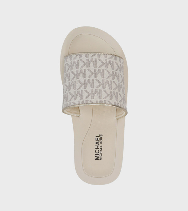 Michael Kors Michael Kors - Beige Slides