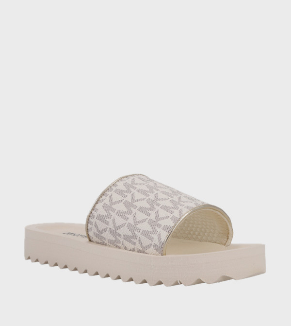 Michael Kors Michael Kors - Beige Slides