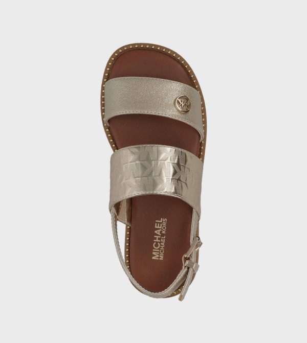 مايكل كورس مايكل كورس - ذهبي صنادل كاجوال