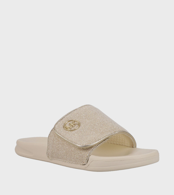 Michael Kors Michael Kors - Beige Slides