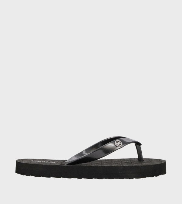 Michael Kors  Flip Flops - Black Flip Flops