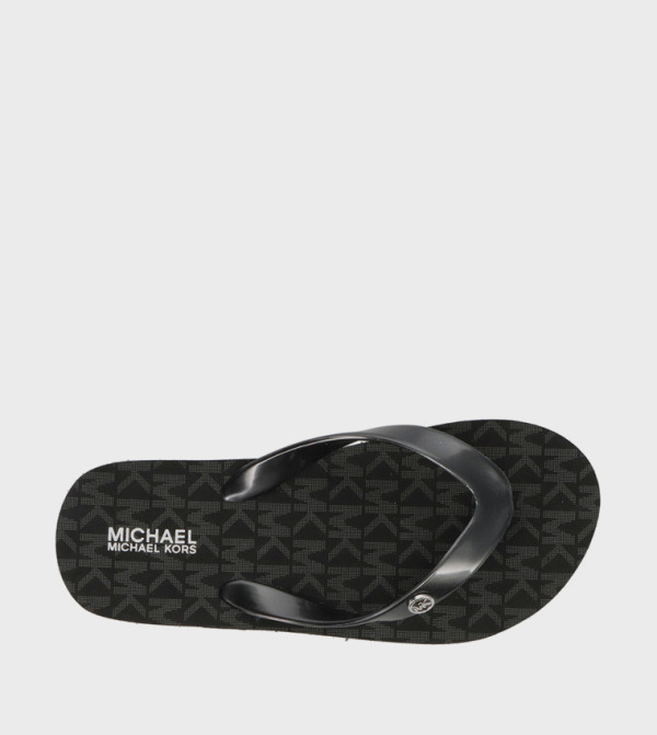 Michael Kors  Flip Flops - Black Flip Flops