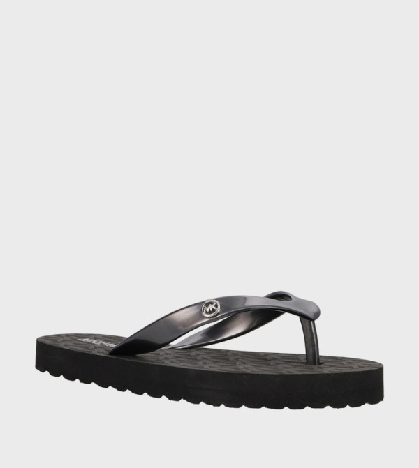 Michael Kors  Flip Flops - Black Flip Flops