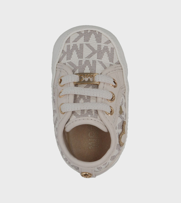 مايكل كورس  - بيج أحذية برقبة منخفضة 