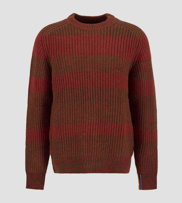 باربور باربور - أحمر Round Neck Sweaters
