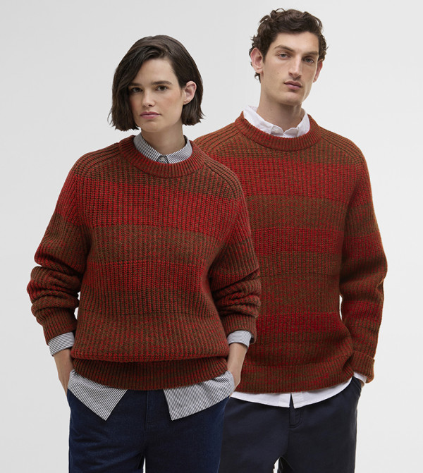 باربور باربور - أحمر Round Neck Sweaters