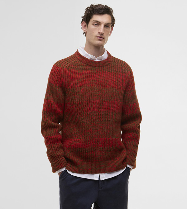 باربور باربور - أحمر Round Neck Sweaters