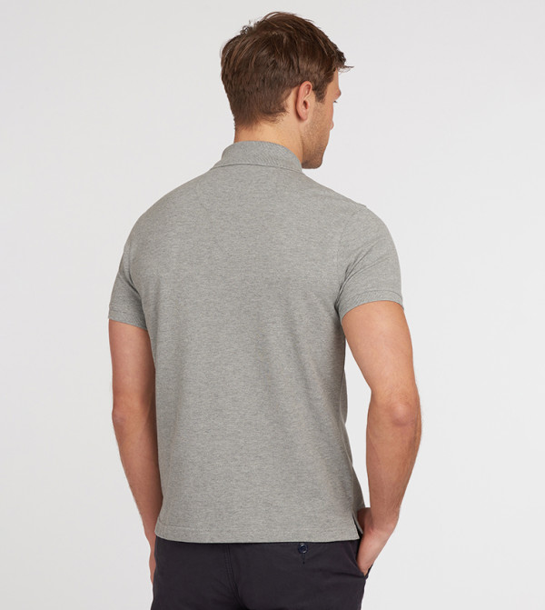 Barbour Barbour - Grey Polo T-shirts