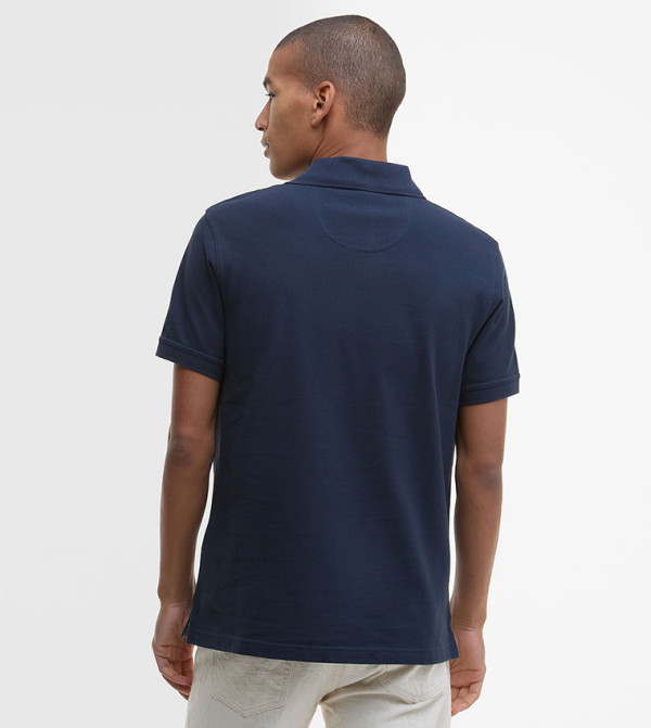 Barbour Barbour - Navy Polo T-shirts