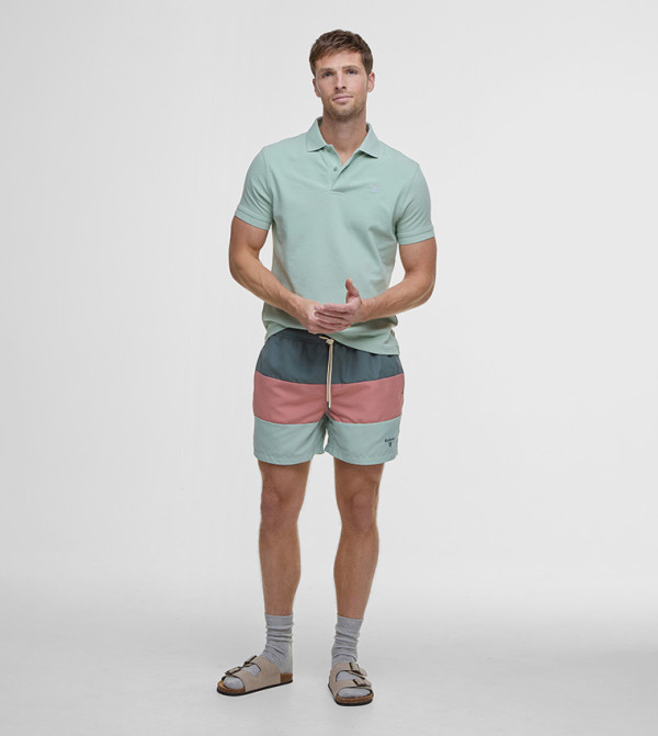 Barbour Barbour - Green Polo T-shirts