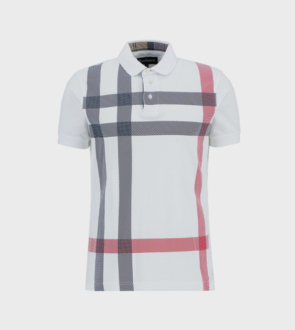 Barbour Barbour - White Polo T-shirts